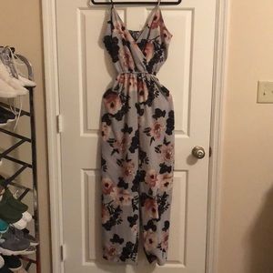 Floral Jumpsuit